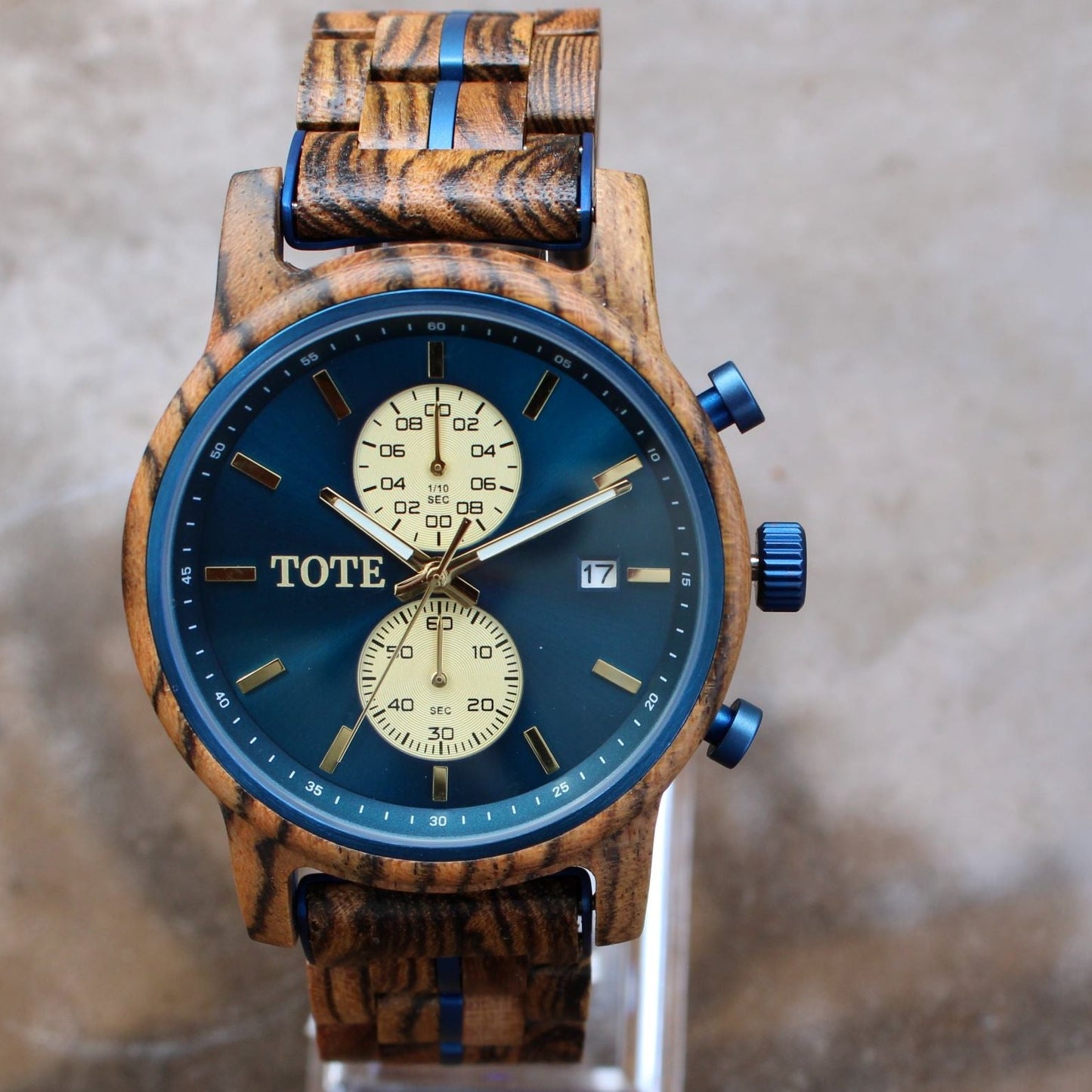 Times of the Essence (TOTE) wood watch Allure.